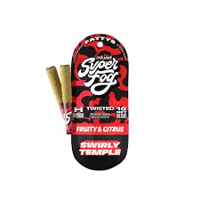 Swirly Temple Infused Pre-Roll | 2 x 0.5g