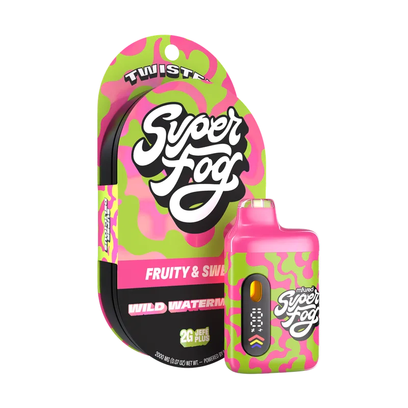 Mfused Super Fog 2g Twisted Jefe XL Plus AIO Liquid Diamonds - Wild Watermelon