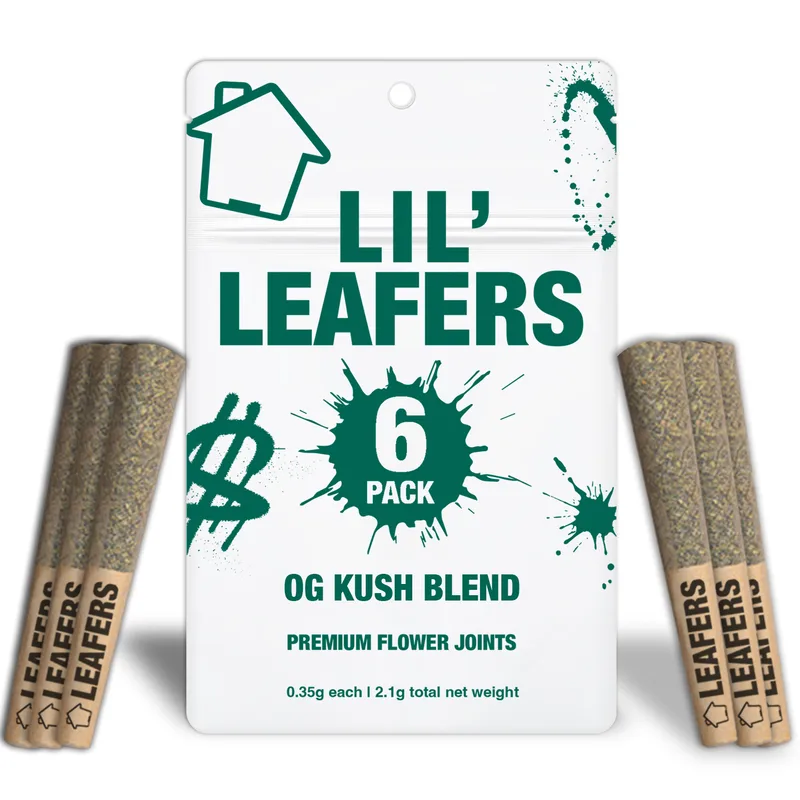Lil Leafers Pre-Roll 6pk 2.1g - OG Kush Blend