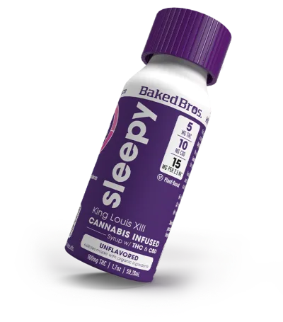 Unflavored Indica 2:1 CBD:THC Sleepy Syrup