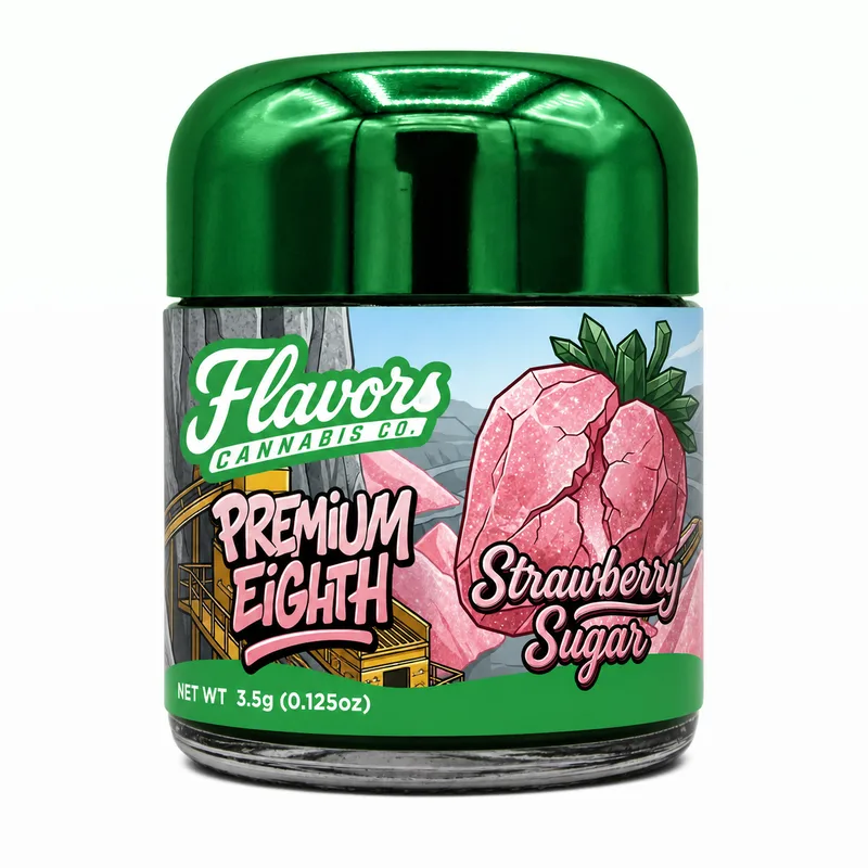 Flavors Cannabis Co - Flower - Strawberry Sugar (H) (3.5g)
