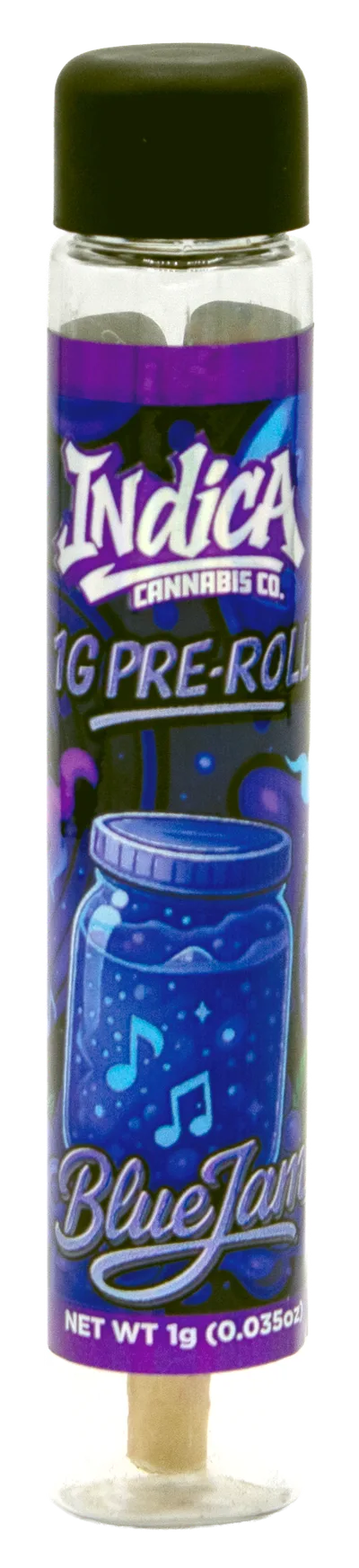 Indica Cannabis Co - Preroll - Blue Jam (I) (1.0g)
