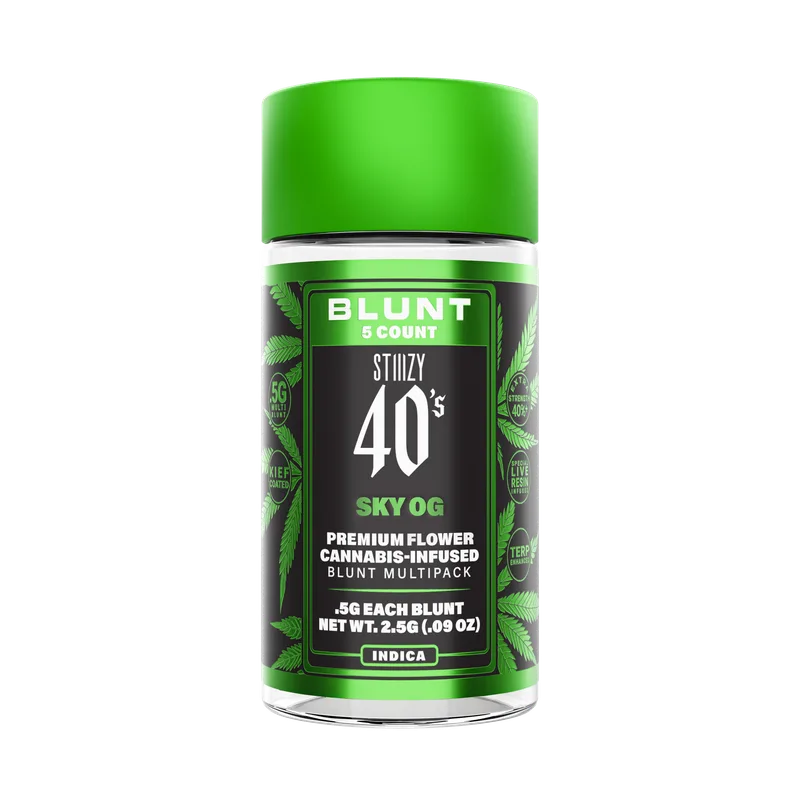 Stiiizy - Infused Mini-Blunts 40's 5pk - Sky OG (I) (2.5g)
