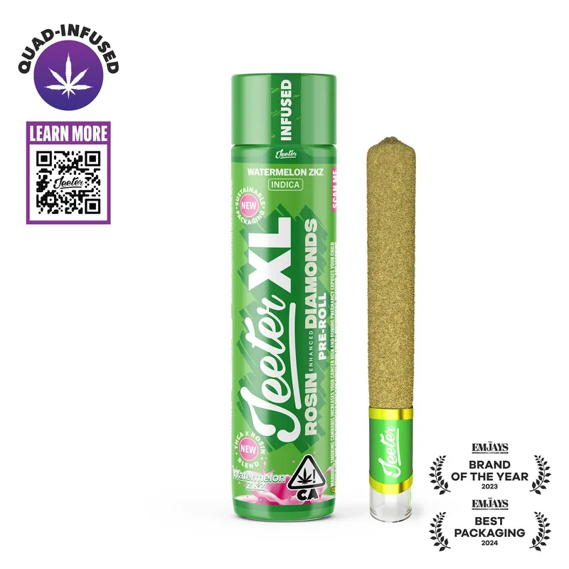 Watermelon ZKZ Jeeter XL Infused Pre-Roll | 2g