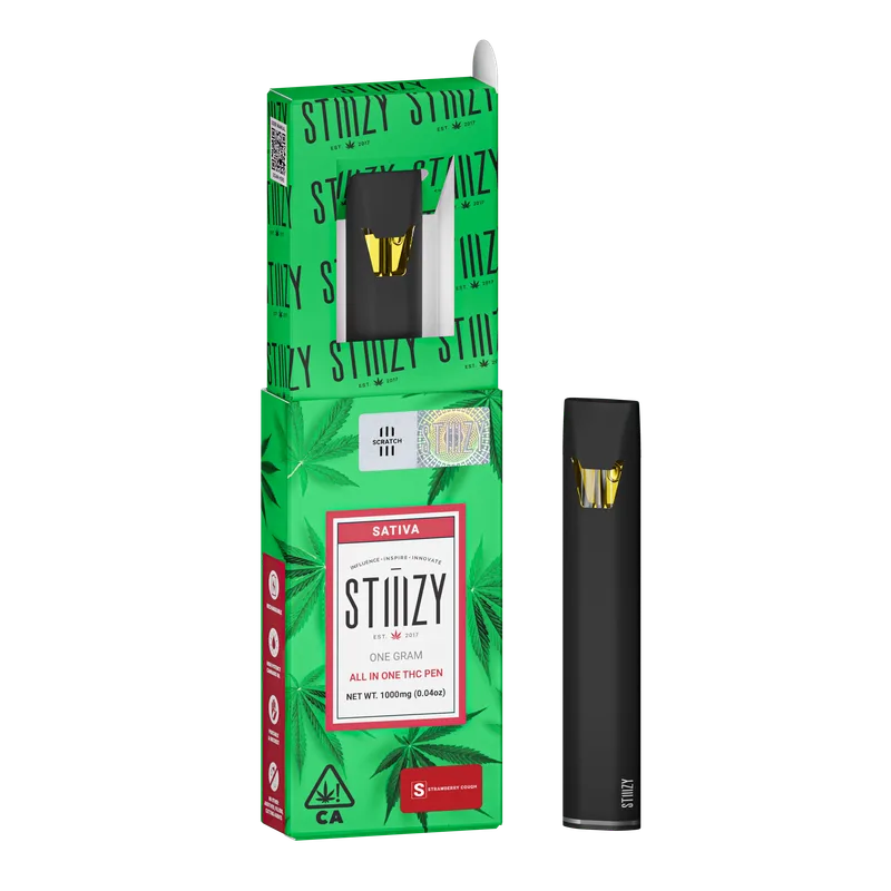 Stiiizy All-In-One Disposable 1g - Strawberry Cough