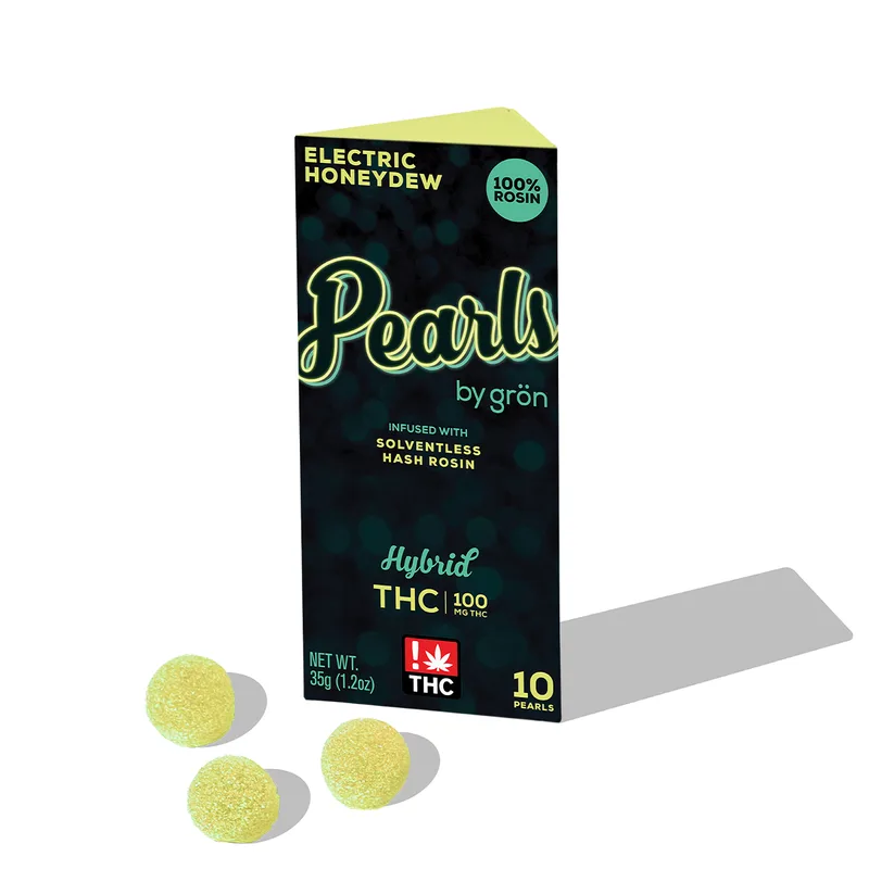 Gron - Rosin Pearls - Electric Honeydew (H) (100mg)