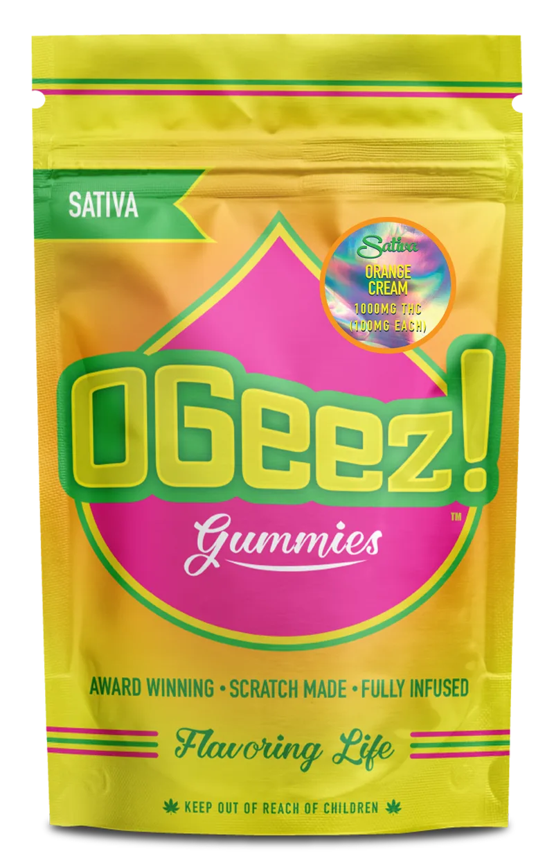 OGeez! - Gummies - Orange Creamsicle (S) (1000mg)