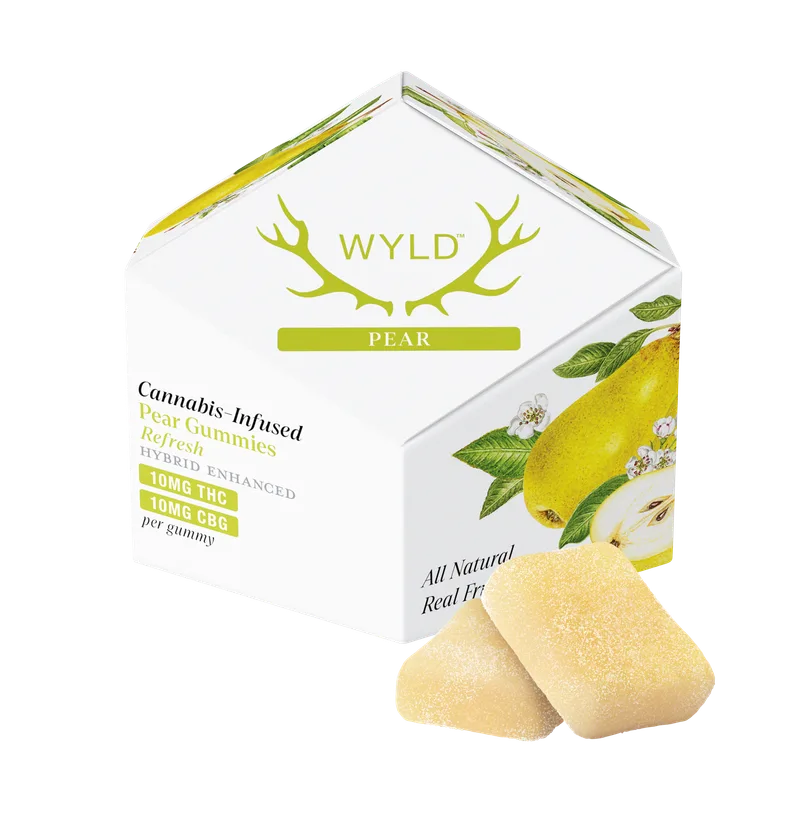 Pear 1:1 THC:CBG Gummies