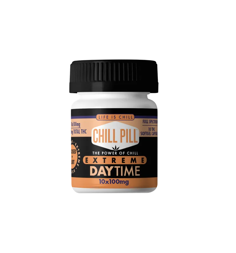 Life is Chill - Chill Pill Capsules - Extreme DayTime (CBG) (S) (1000mg)