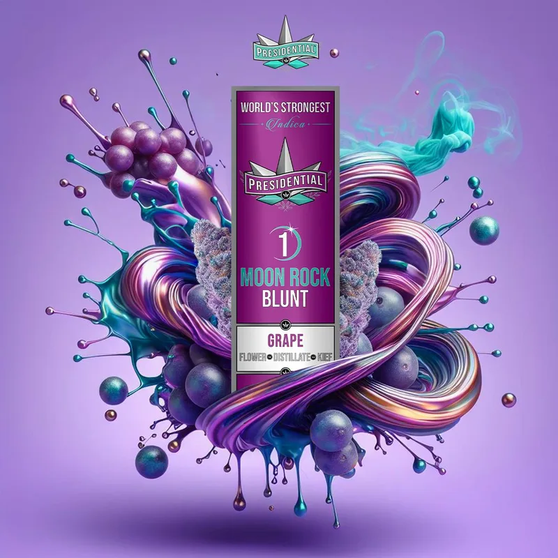 Grape Infused Moon Rock Blunt
