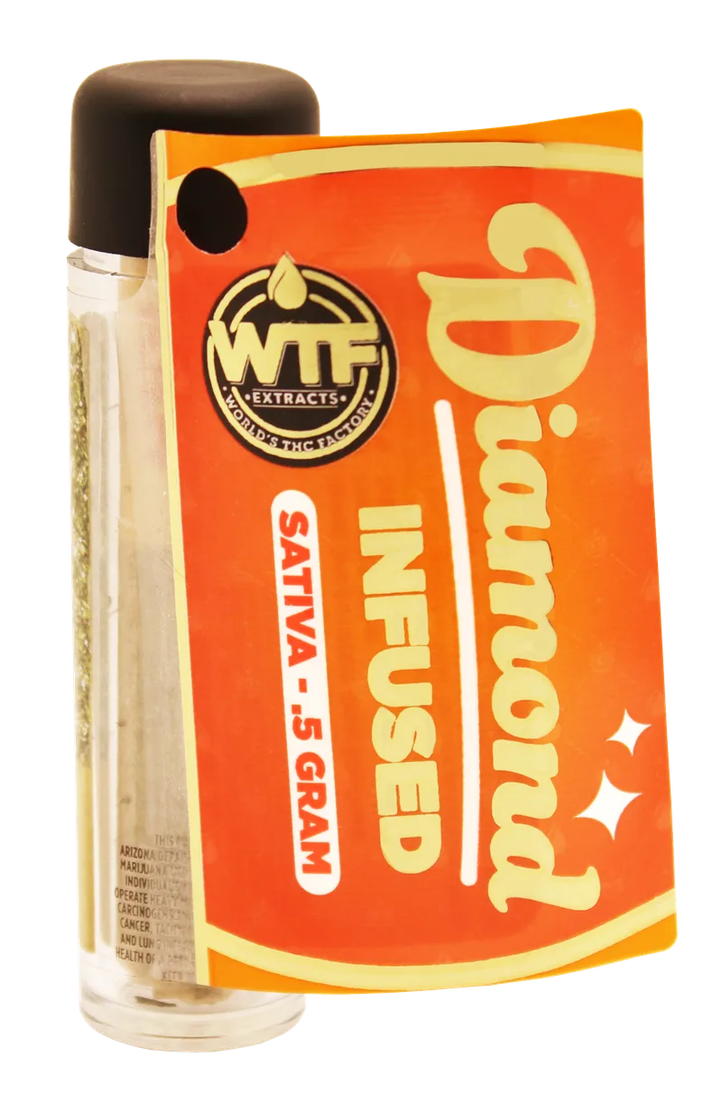 WTF Extracts 0.5g Diamond Infused Preroll - Highway Diesel