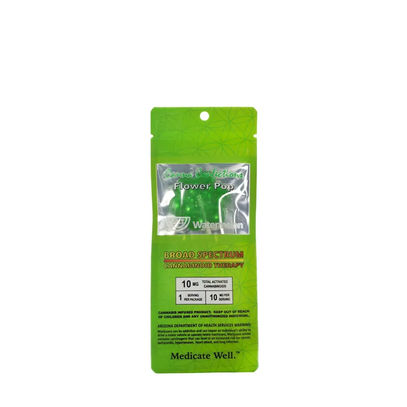 Canna Confections Flower Pop 10mg - Watermelon
