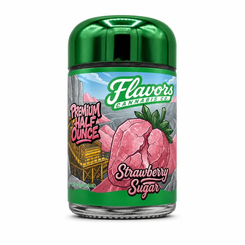 Flavors Cannabis Co - Flower - Strawberry Sugar (H) (14.0g)