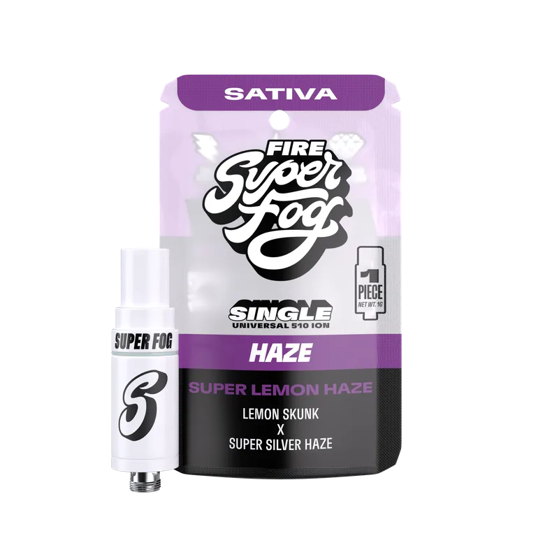 Mfused Super Fog - Fire ION - Cartridge Liquid Diamonds - Super Lemon Haze (S) (1.0g)