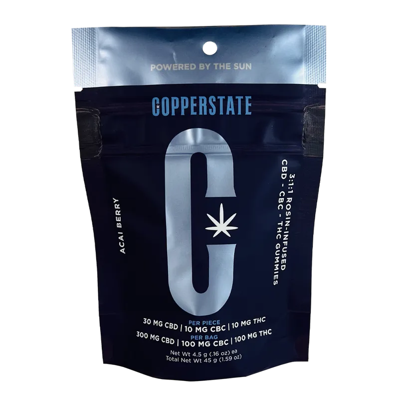 Acai Berry 3:1:1 Live Rosin Gummies