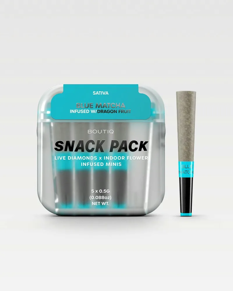Blue Matcha x Dragon Fruit Infused Pre-Roll | 5 x 0.5g