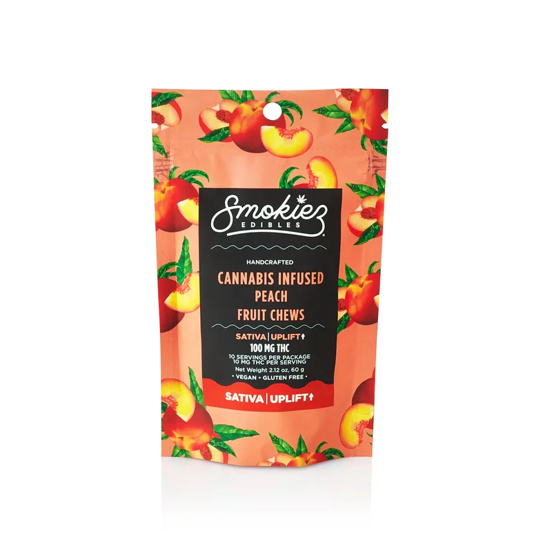 Smokiez - Gummies Sweet 1pk - Peach (S) (100mg)