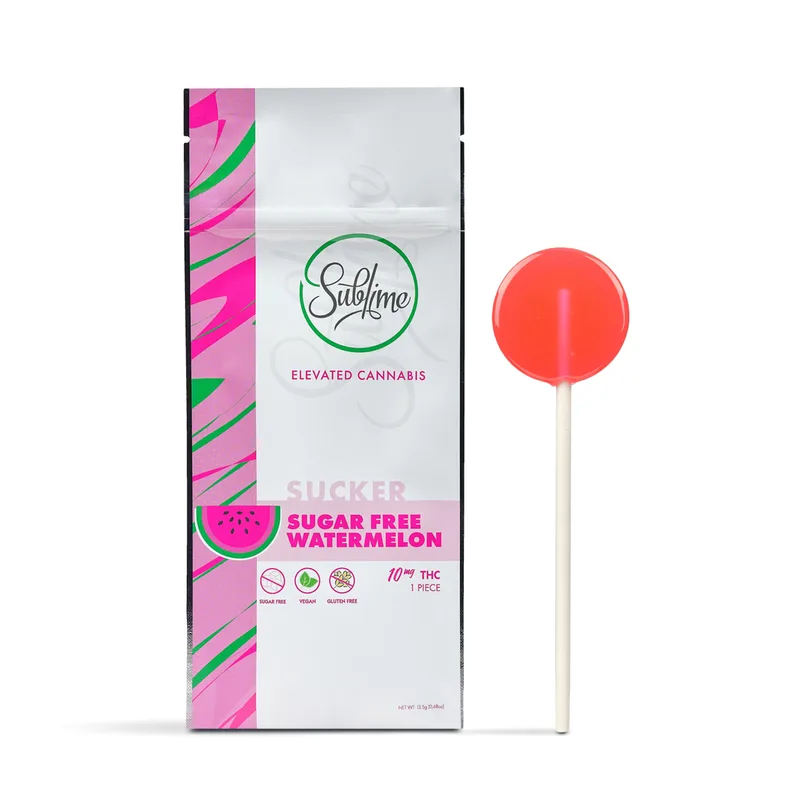 Sugar Free Watermelon Sucker | 10mg