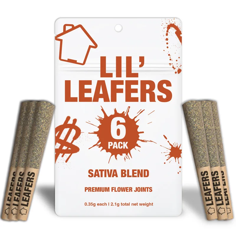 Leafers - Lil Leafers Preroll 6pk - Sativa Blend (S) (2.1g)