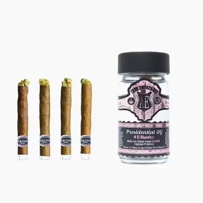 Presidential OG Pre-Roll | Hash Infused | 4 x 0.85g