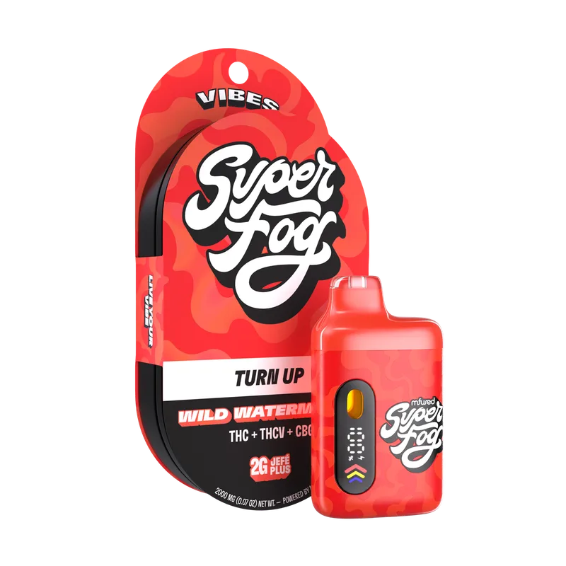 Mfused Super Fog 2g Vibes Jefe Plus AIO Liquid Diamonds - Turn Up Wild Watermelon
