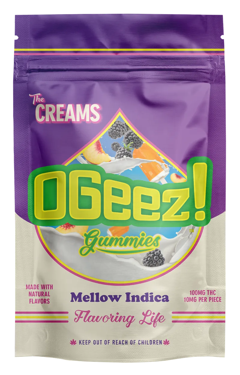 OGeez! - The Creams Gummies - Mellow Indica (I) (100mg)