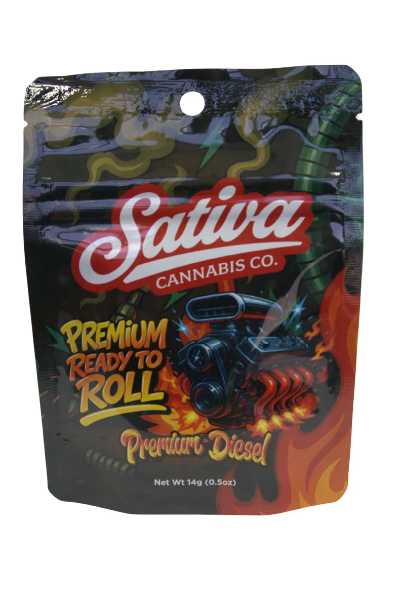 Sativa Cannabis Co - Ready to Roll Premium Shake - Premium Diesel (S) (14.0g)