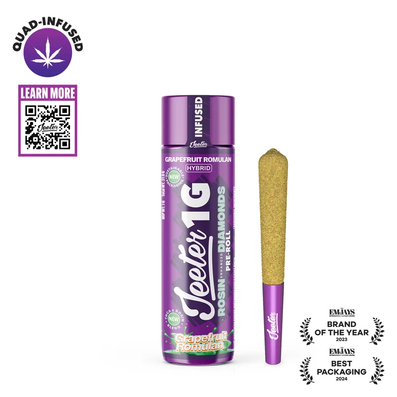 Grapefruit Romulan Quad Infused Preroll