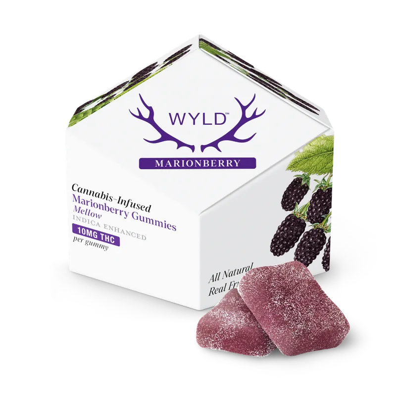 Marionberry Indica Enhanced Gummies | 100mg