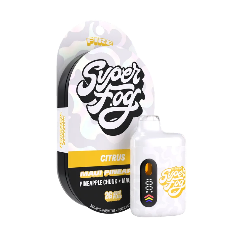 Mfused Super Fog - Fire Jefe XL Plus - AIO Liquid Diamonds - Maui Pineapple (S) (2.0g)