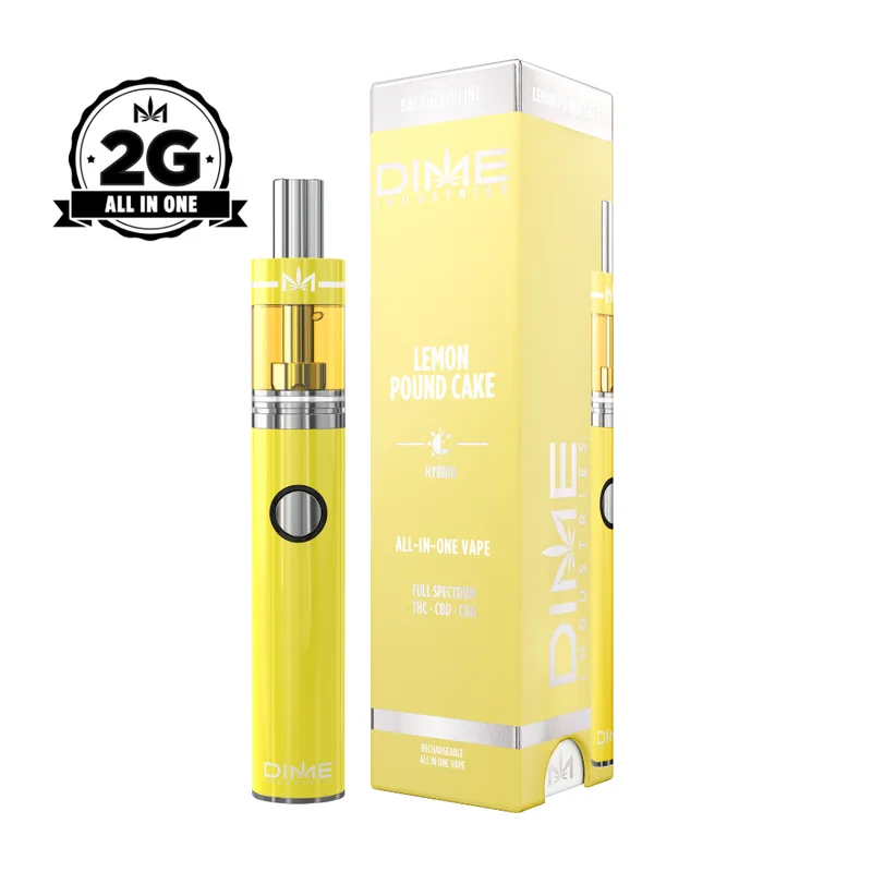 Dime Industries 2g AIO Balanced Line - Lemon Pound Cake