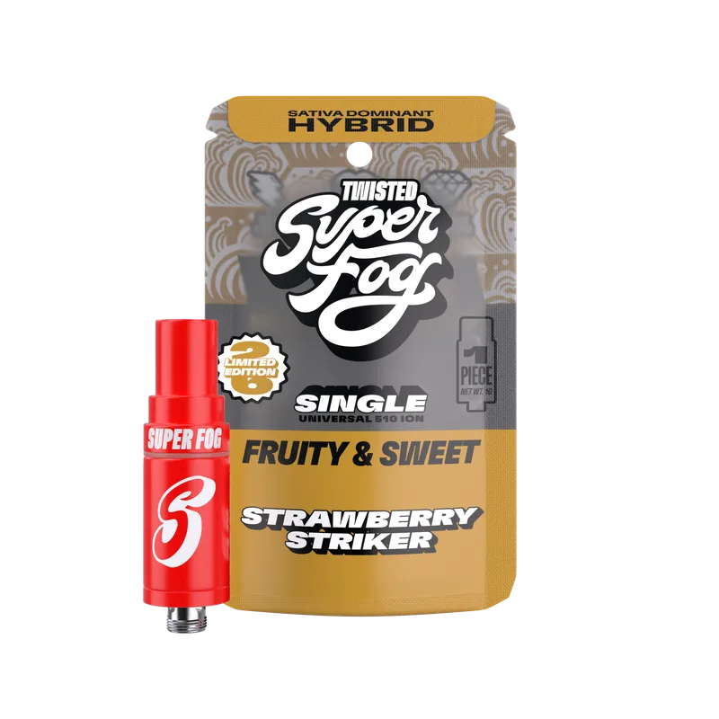 Mfused 1g Diamonds Cartridge - Strawberry Striker