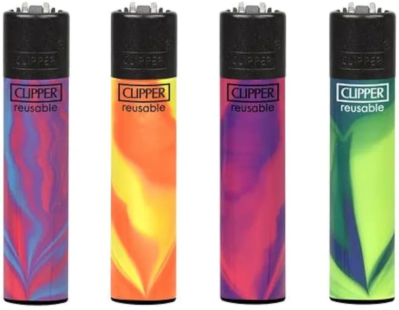 Clipper - Classic Lighter - Painted Nebula Mix (Assorted)