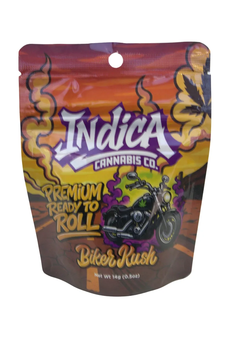 Indica Cannabis Co - Ready to Roll Premium Shake - Biker Kush (I) (14.0g)