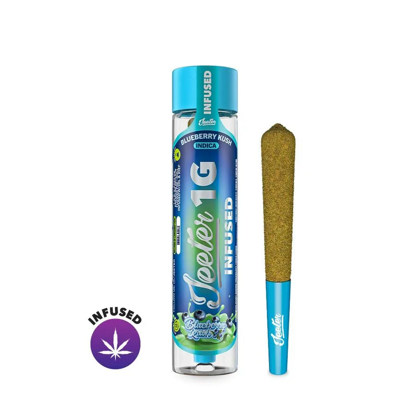 Blueberry Kush Jeeter Infused Pre-Roll | 1g