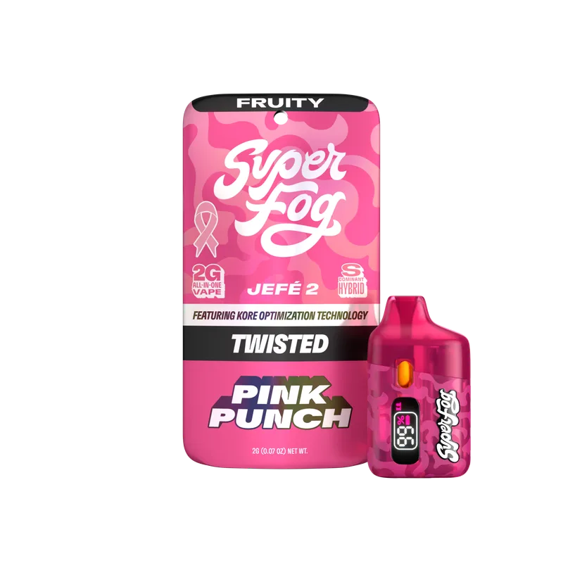 Mfused Super Fog - Twisted Jefe 2 XL - AIO Liquid Diamonds - Pink Punch (H) (2.0g)
