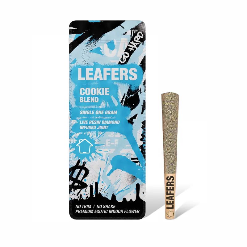 Leafers LR Diamond Infused Pre-Roll 1g - Cookie Blend