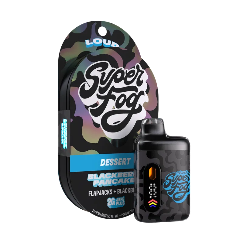 Mfused Super Fog 2g Loud Jefe XL Plus AIO Live Resin HTE - Blackberry Pancakes