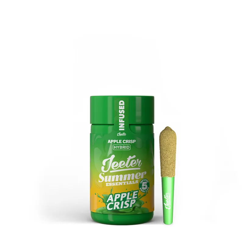 Jeeter - Summer Essentials - Quad Infused Baby Prerolls 5pk - Apple Crisp (H) (2.5g)