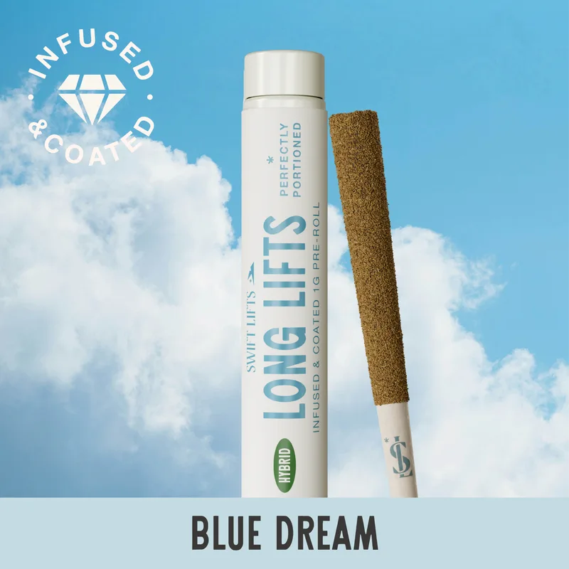 Blue Dream Long Lifts Infused Preroll