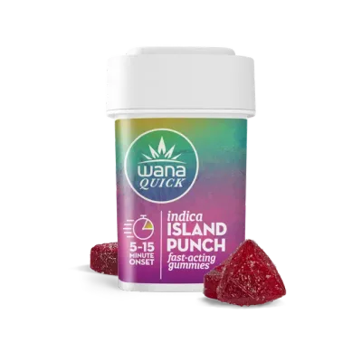 Island Punch Quick Indica Gummies