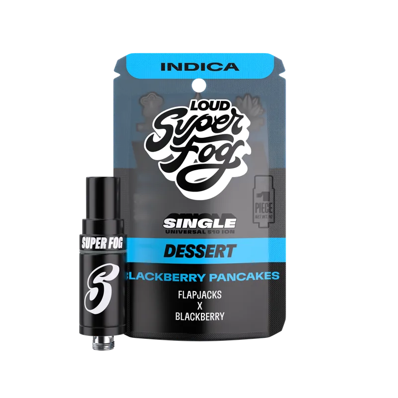 Mfused Super Fog - Loud ION - Cartridge Live Resin HTE - Blackberry Pancakes (I) (1.0g)