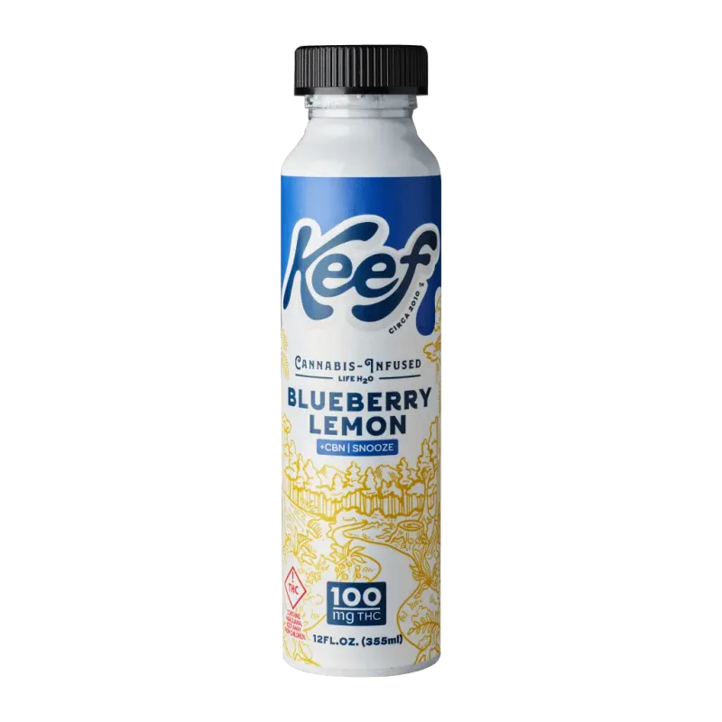 Blueberry Lemon Snooze Sparkling H2O (100mg)