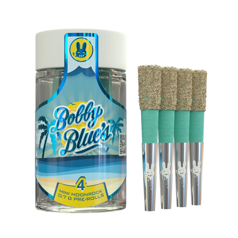 Dr. Zodiak's Moonrock Infused Preroll .7g (4pk) - Bobby Blue