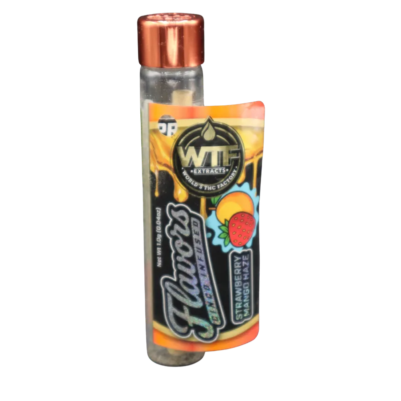 WTF Extracts 1g Cinco Infused Preroll - Pineapple Express