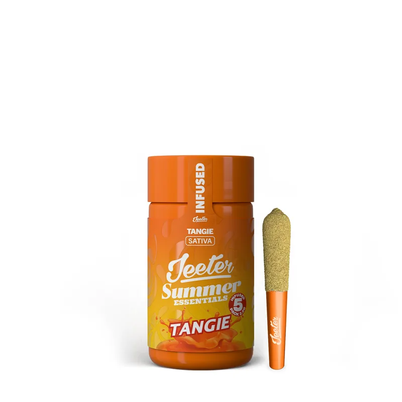 Jeeter - Summer Essentials - Quad Infused Baby Prerolls 5pk - Tangie (S) (2.5g)