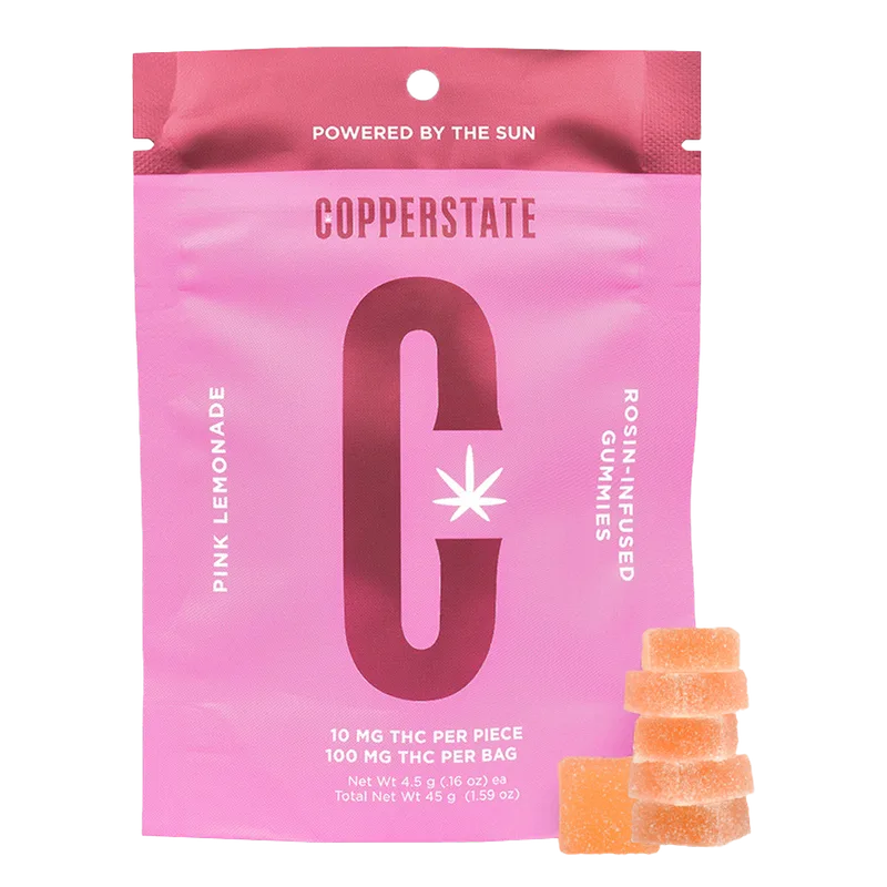Pink Lemonade Live Rosin Gummies