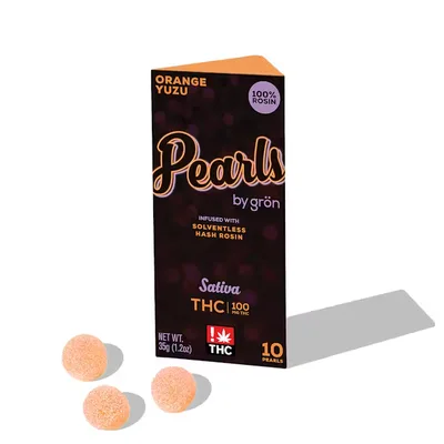 Orange Yuzu Rosin Pearls