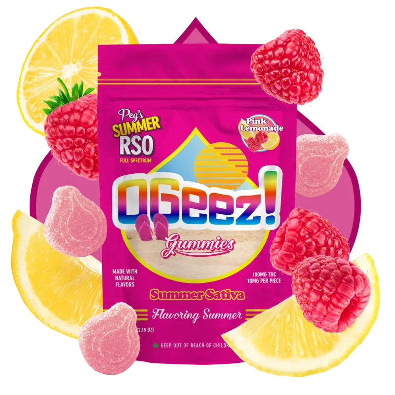 Pink Lemonade RSO Gummies