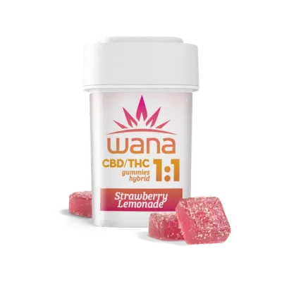 Strawberry Lemonade 1:1 THC:CBD Gummies